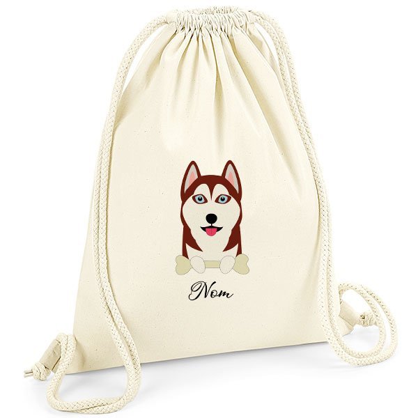 Sac-de-gym-chien-husky-rouge-et-blanc