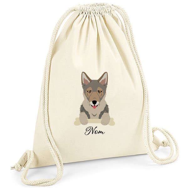 Sac de Gym chien personnalisé