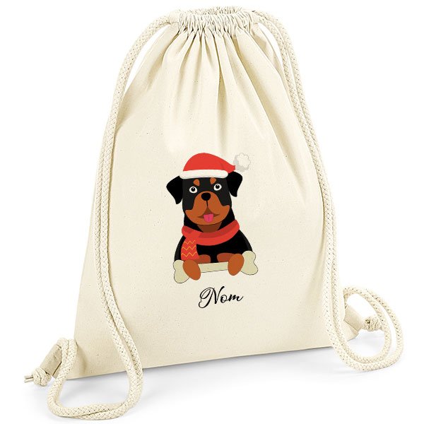 Sac-de-gym-noel-chien-rottweiler