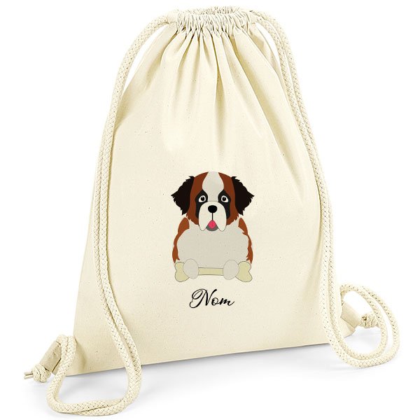 Sac-de-gym-chien-saint-bernard