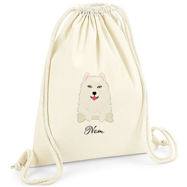 Sac-de-gym-chien-samoyede