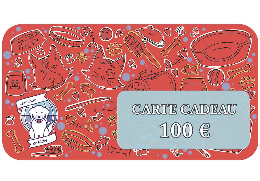 Carte Cadeau Le Monde de Nicky