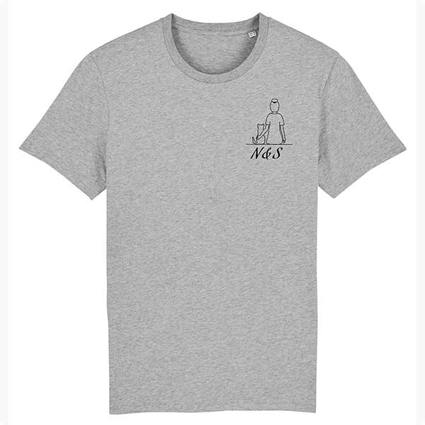 Tee-shirt Maitresse et chat