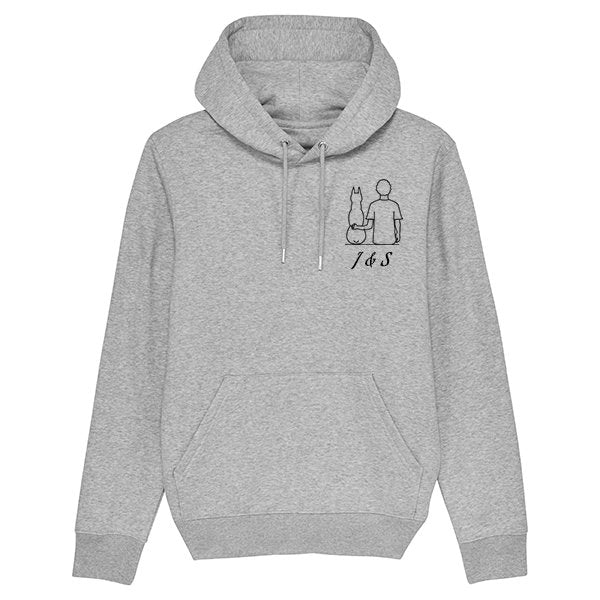 Hoodie Maitre et chien