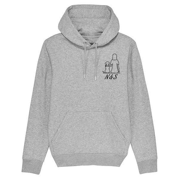 Hoodie Maitresse et chien