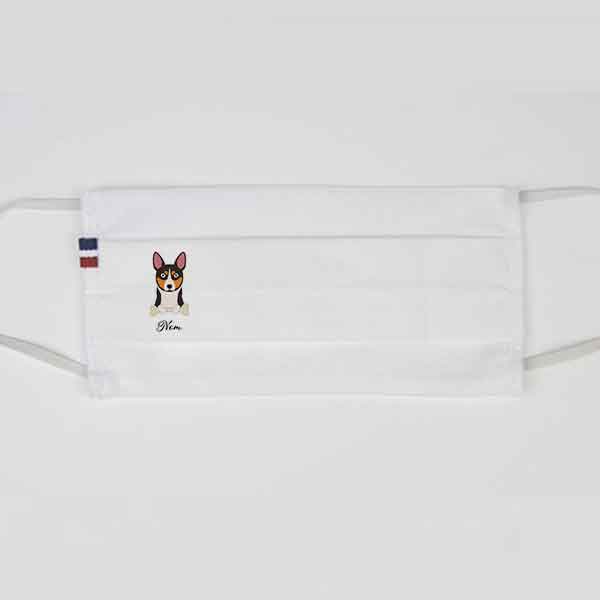 masque-chien-basenji-tricolore
