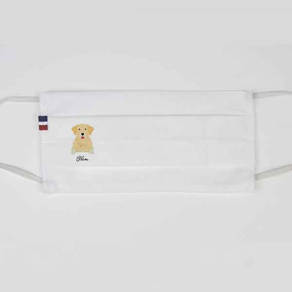 masque-chien-golden-retriever-sable