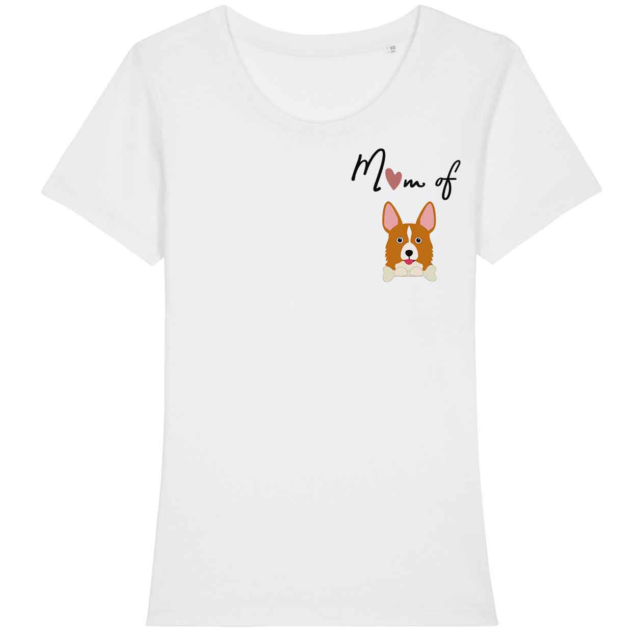 tee-shirt-mom-of-dog-Welsh-Corgi