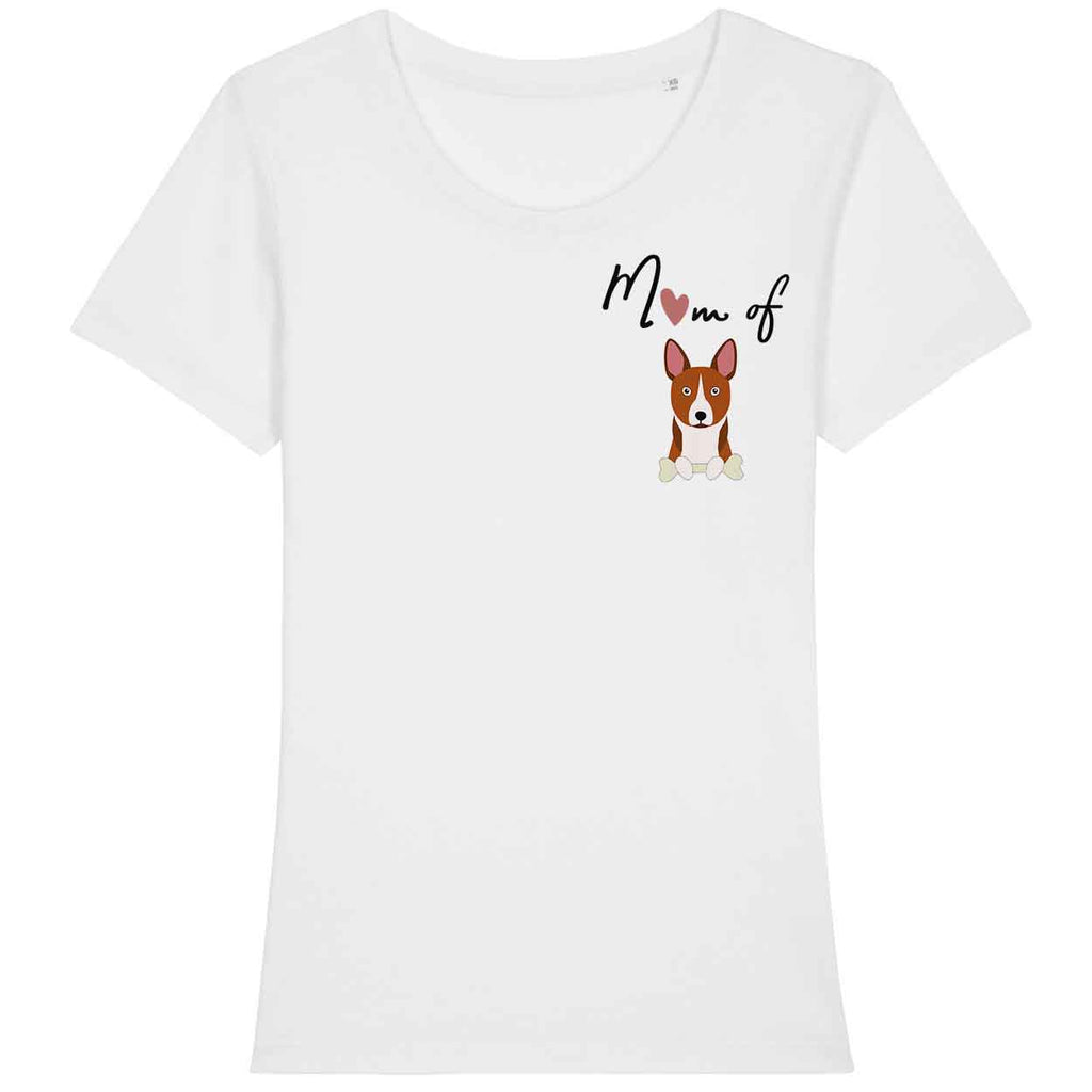 tee-shirt-mom-of-dog-basenji-bringe