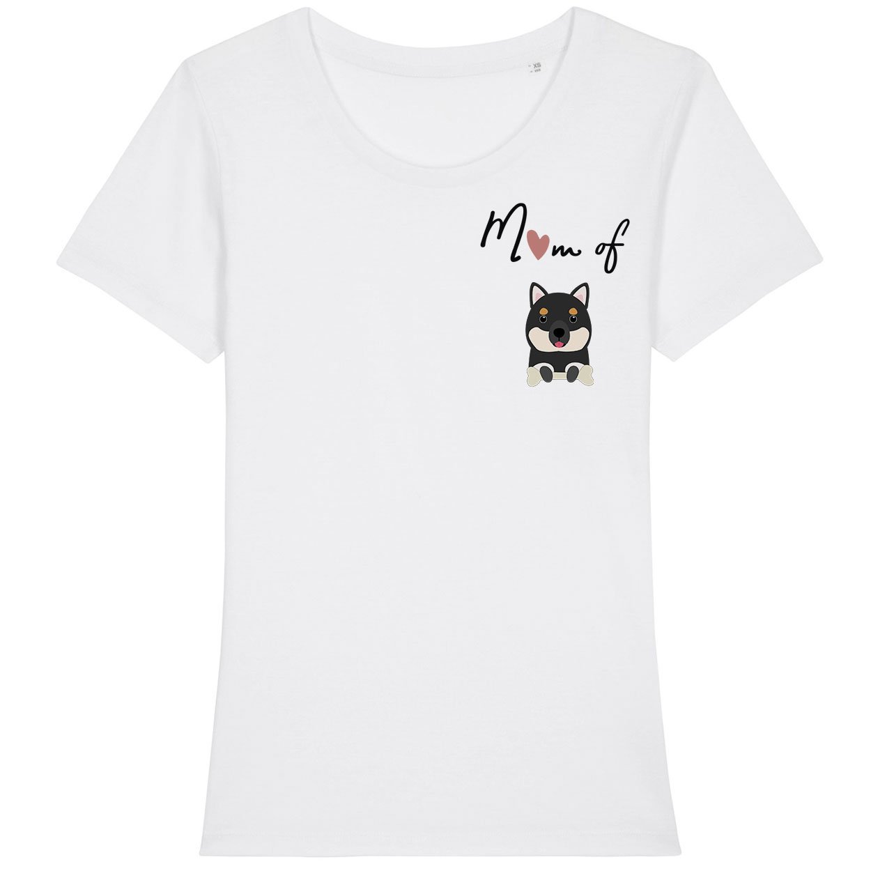 mockup-mom-of-teeshirt-dog-shiba-tricolore