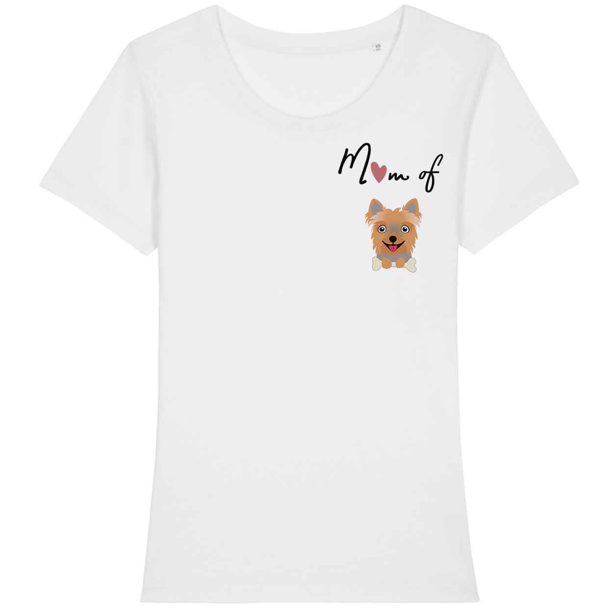 tee-shirt-mom-of-dog-yorkshire-bleu