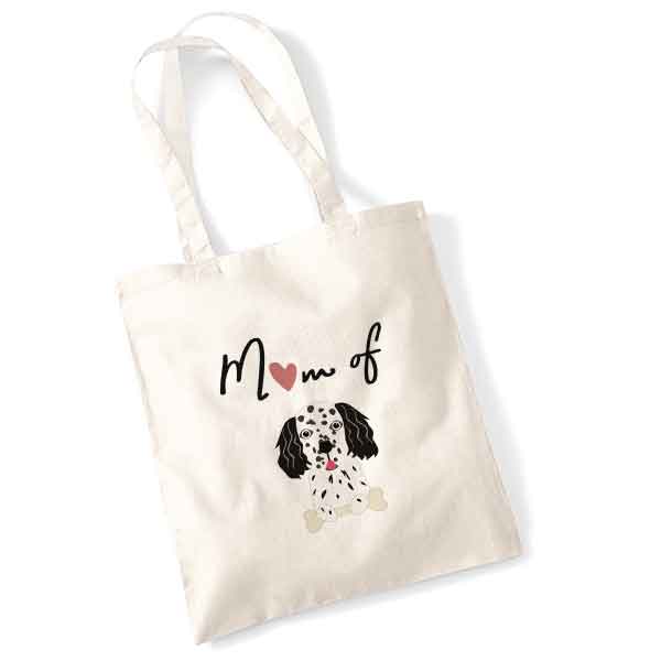 tote bag-mom-of-dog-Setter-Anglais