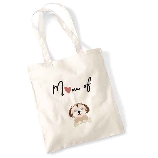 tote bag-mom-of-dog-Shih-tzu