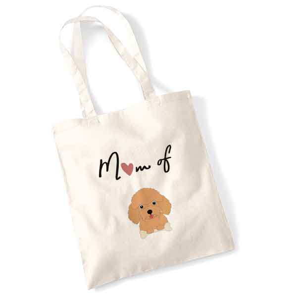 totebag-mom-of-dog-caniche-abricot