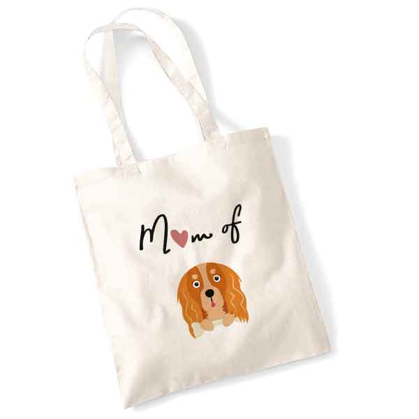 tote bag-mom-of-dog-cocker-anglais-golden