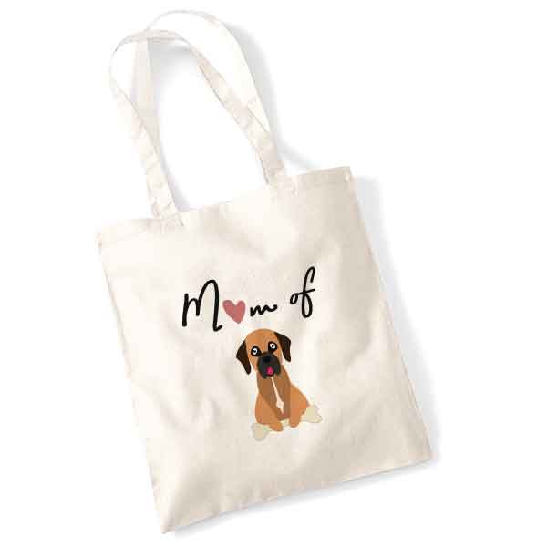 tote bag-mom-of-dog-dogue-allemand-fauve