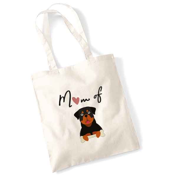 tote bag-mom-of-dog-rottweiler