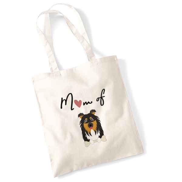 tote bag-mom-of-dog-shetland-tricolore