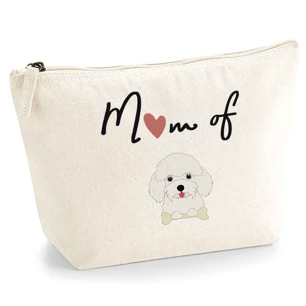 mockup-mom-of-trousse-dog-caniche-blanc
