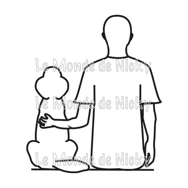 Tee-shirt Maitre et chien