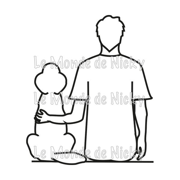 Tee-shirt Maitre et chien