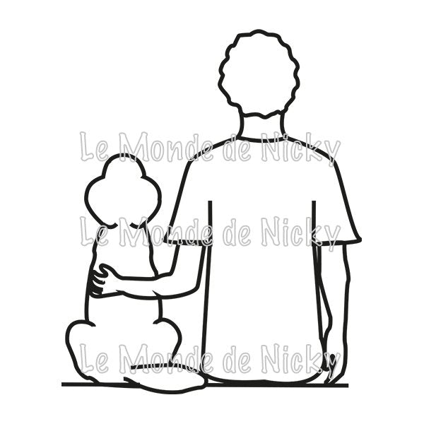 Tee-shirt Maitre et chien