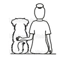 Hoodie Maitresse et chien