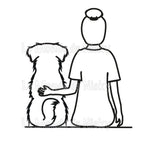 Hoodie Maitresse et chien