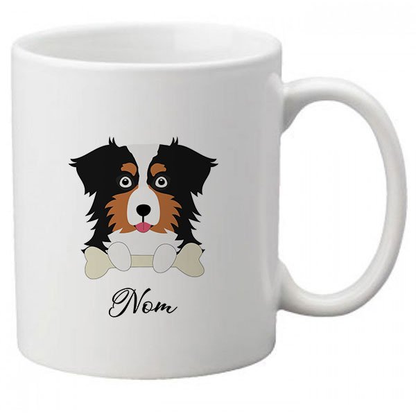 mug-chien-berger-australien-noir-tricolore