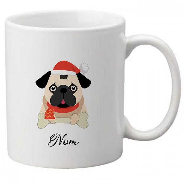 mug-chien-noel-personnalisé-carlin