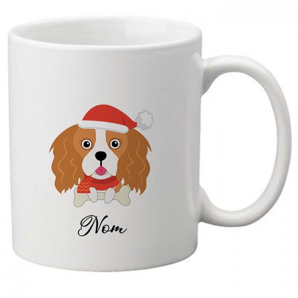 mug-chien-noel-cavalier-king-charles