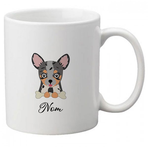 Mug chien personnalisé