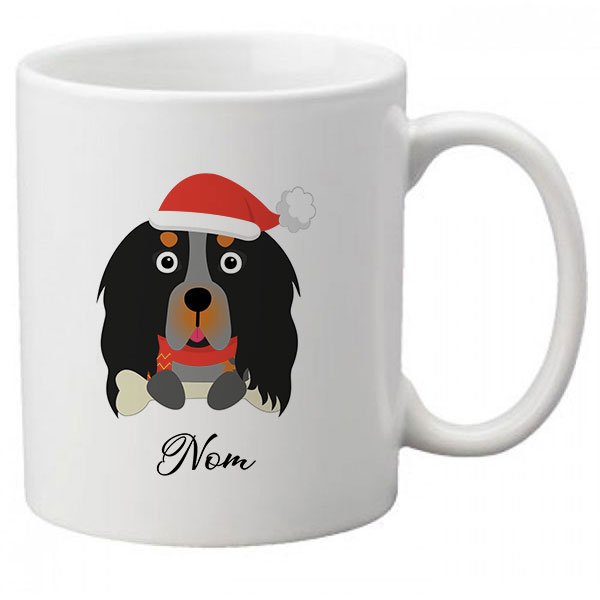 mug-chien-noel-cocker-anglais-tricolore