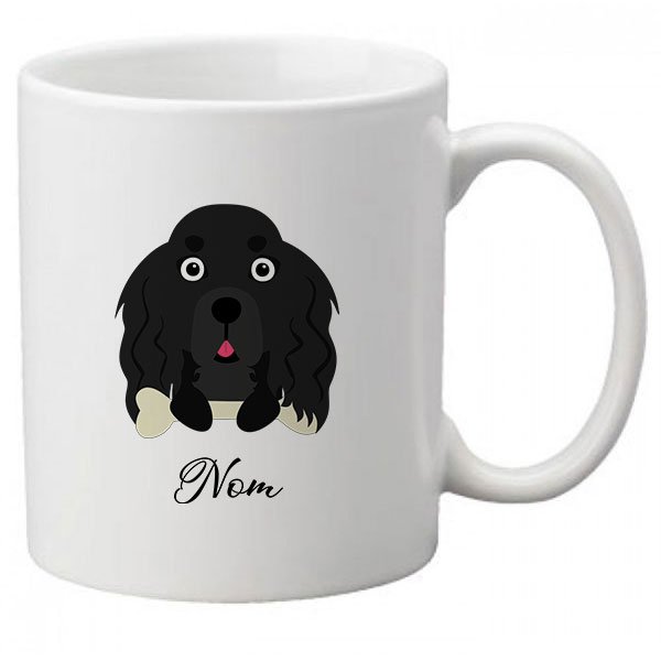 mug-chien-cocker-anlgais-noir
