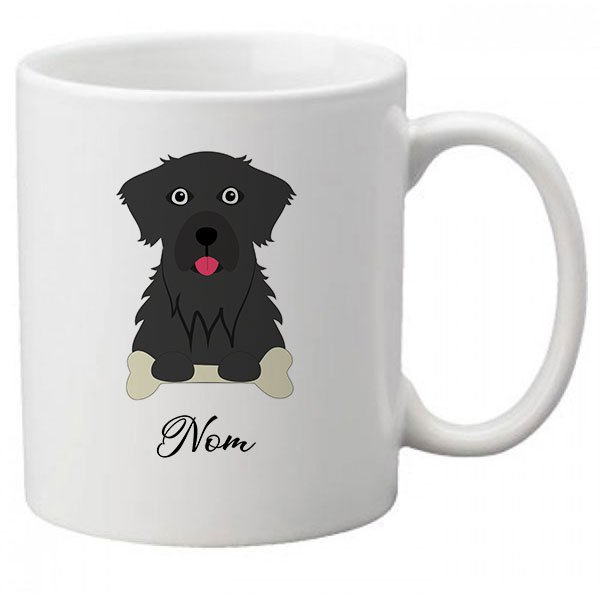 mug-chien-flat-coated-retriever