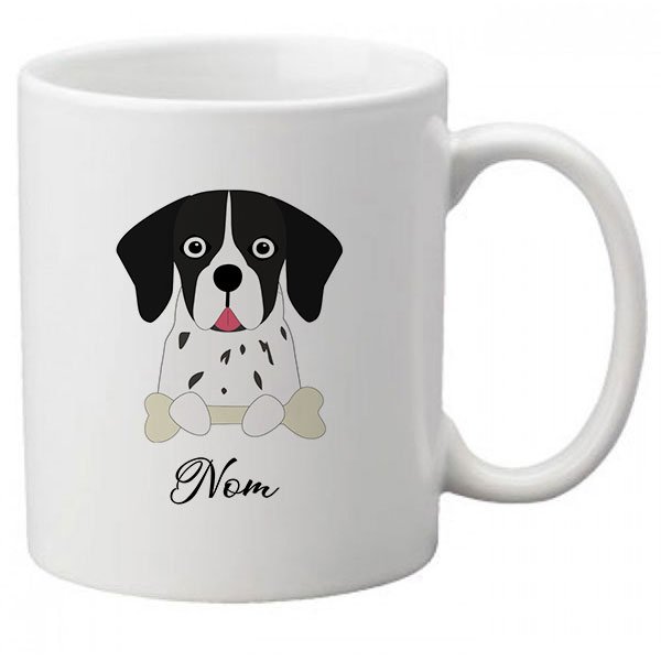 mug-chien-pointer-anglais-noir-et-blanc