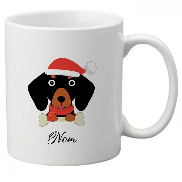 mug-chien-noel-teckel-noir-et-fauve