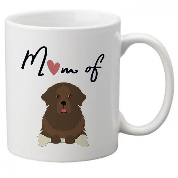 mug-droit-mom-of-Terre-Neuve-marron