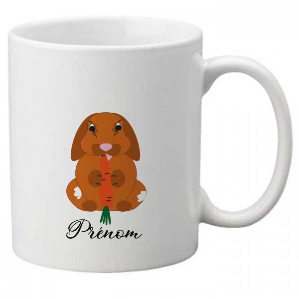mug-personnalise-lapin-belier-roux-marron