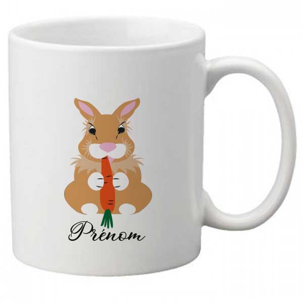 mug-personnalise-lapin-lionhead-roux