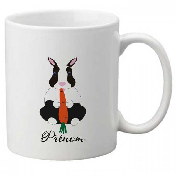 mug-personnalise-lapin-nain-polonais-blanc-et-noir