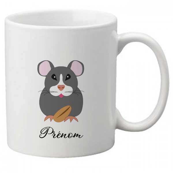 mug-personnalise-hamster-gris