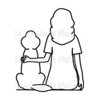 Hoodie Maitresse et chien