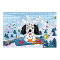 Puzzle chien Ski