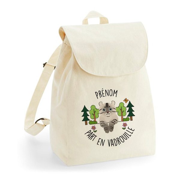 Sac à Dos Chat Personnalisé