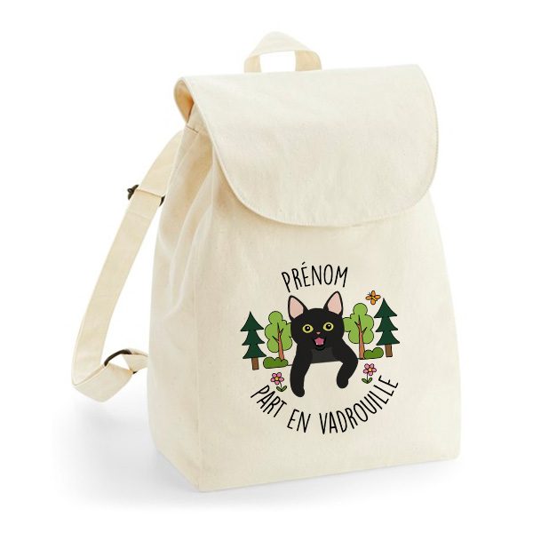 Sac à Dos Chat Personnalisé