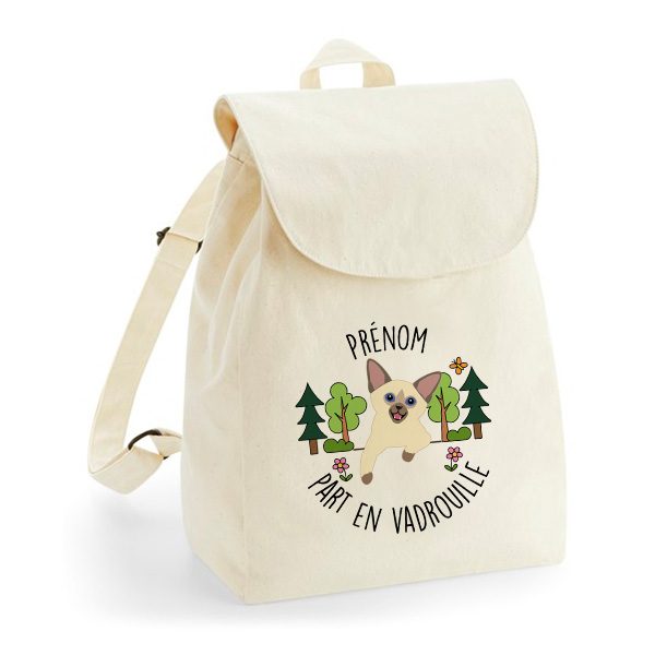 Sac à Dos Chat Personnalisé