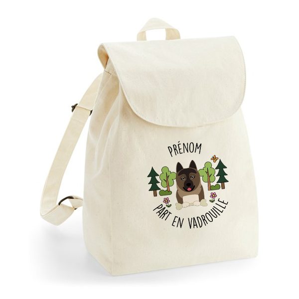 Sac à dos chien personnalisé