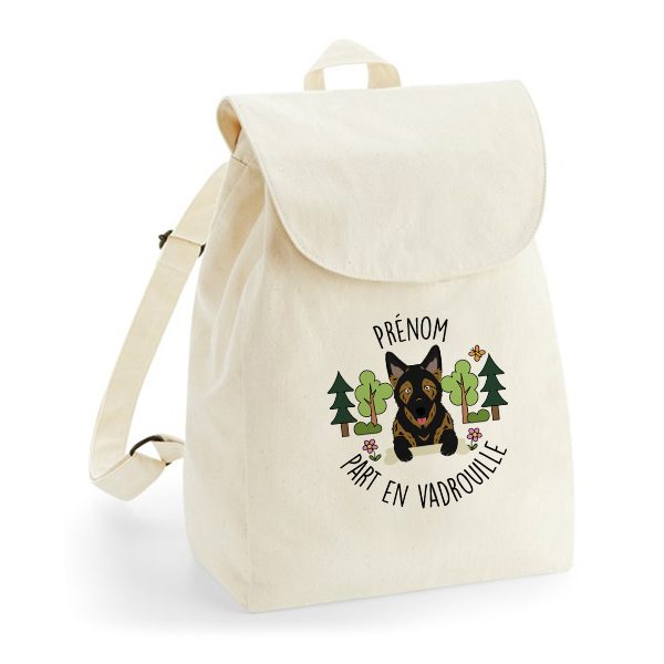 Sac à dos chien personnalisé
