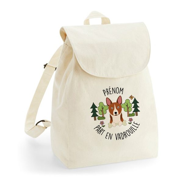 Sac à dos chien personnalisé